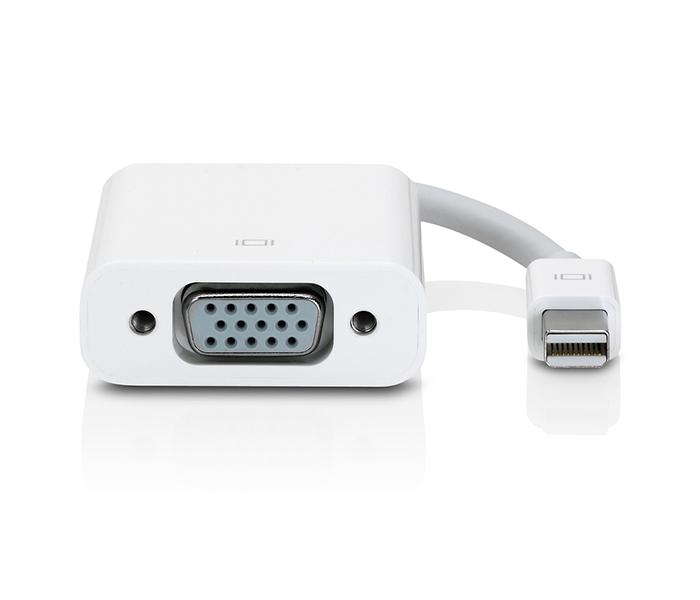 Apple MB572Z/B Mini DisplayPort to VGA Adapter - White - Zoom Image 1