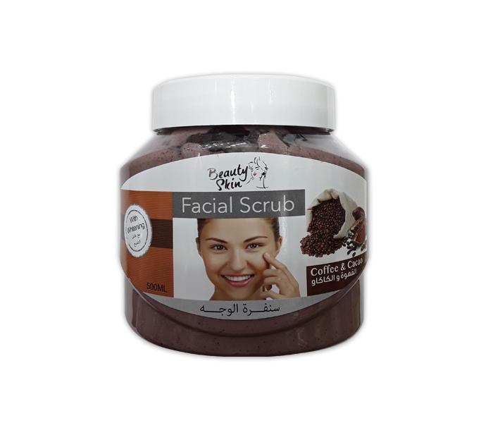 Beauty Skin Facial Coffee and Cacao Scrub 500ML For Men and Women - Zoom Image