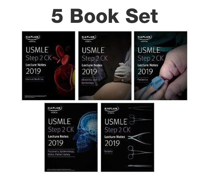 USMLE Step 2 CK Lecture Notes 2019: 5-book set - Zoom Image