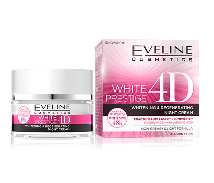 EvelineCosmeticsWhitePrestige4DWhiteningAndRegeneratingNightCream