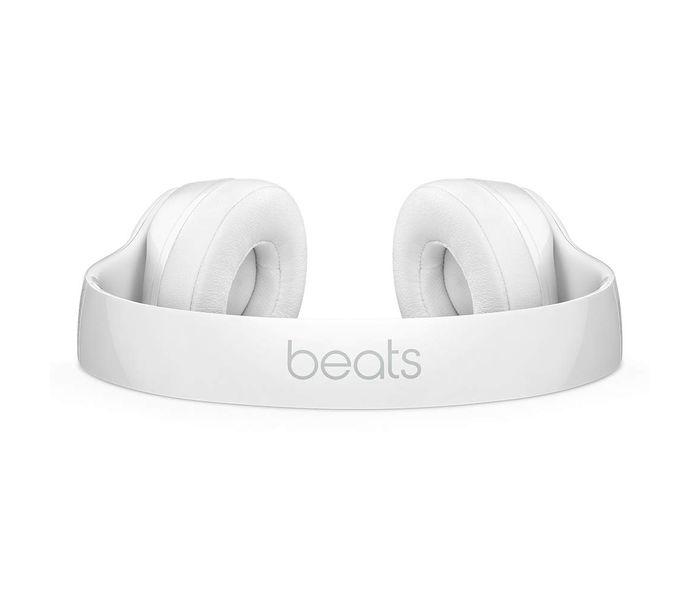 Apple MNEP2ZM/A Beats Solo3 Wireless On-Ear Headphones with Microphone - Gloss White - Zoom Image 4