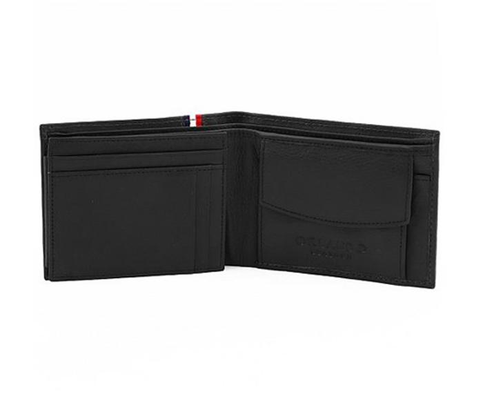 ORLANDO Black Leather Wallet for Men - ORLANDO 218 BLK - Zoom Image 5