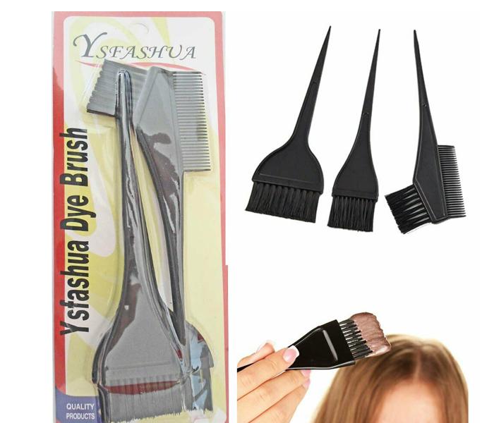 4 Pieces Large Hair Dye Brush Kit For Men and Women - Black - Zoom Image 4