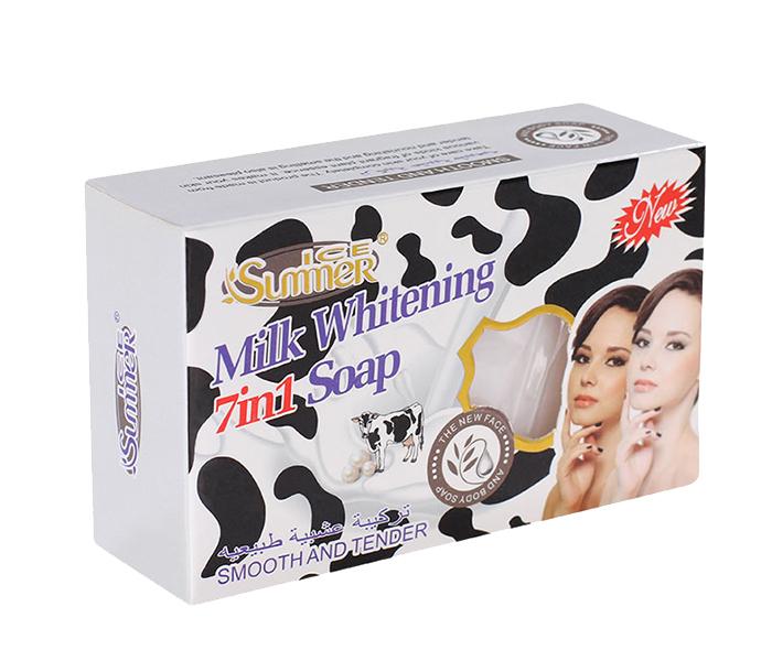 Ice Summer 7-in-1 Milk Whitening Soap - 135g - Zoom Image