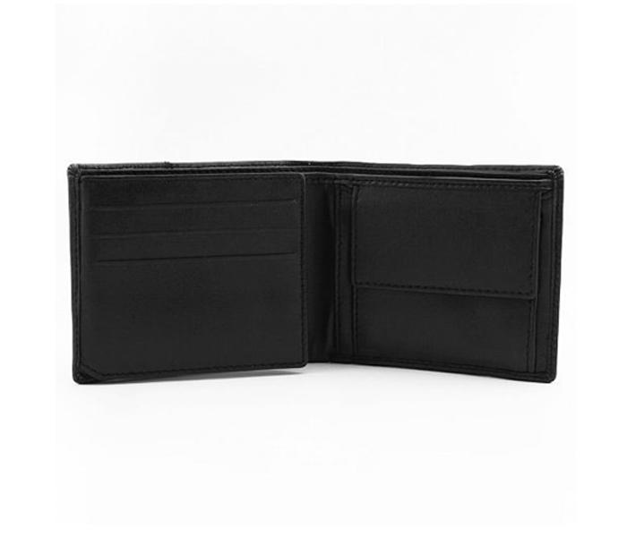 Today&#039;s Fashion Black and Grey Leather Wallet For Men - TF T5 GNB - Zoom Image 2