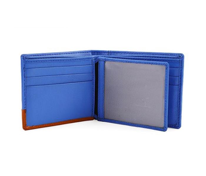 Today&#039;s Fashion Blue Leather Wallet For Men - TF T4 BLU - Zoom Image 2