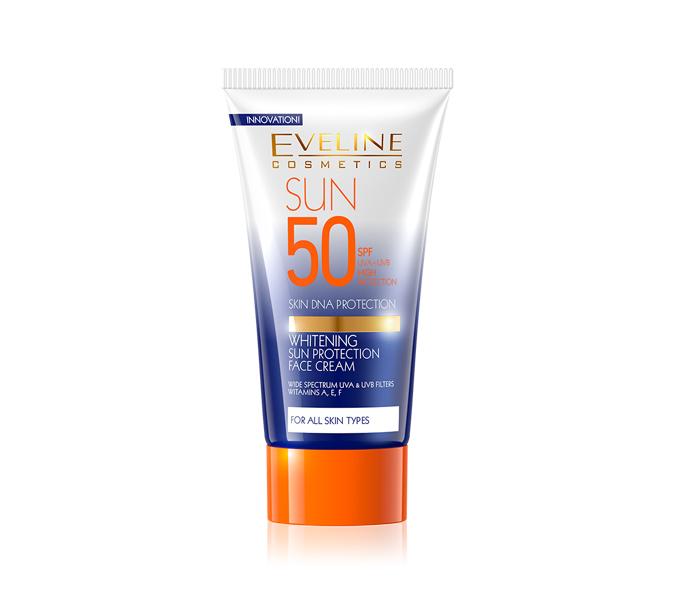 Eveline Cosmetics Whitening Sun Protection Face Cream SPF 50 - Zoom Image 3