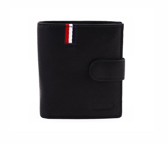 ORLANDO Black Leather Wallet for Men - ORLANDO 220 BLK - Zoom Image 2