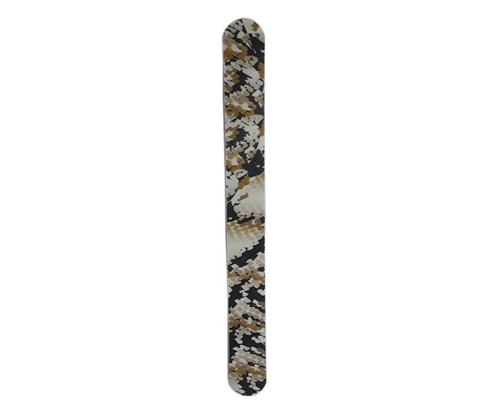 Beauty Skin Snake Skin Design Printed Nail File - Multi Colour - Zoom Image