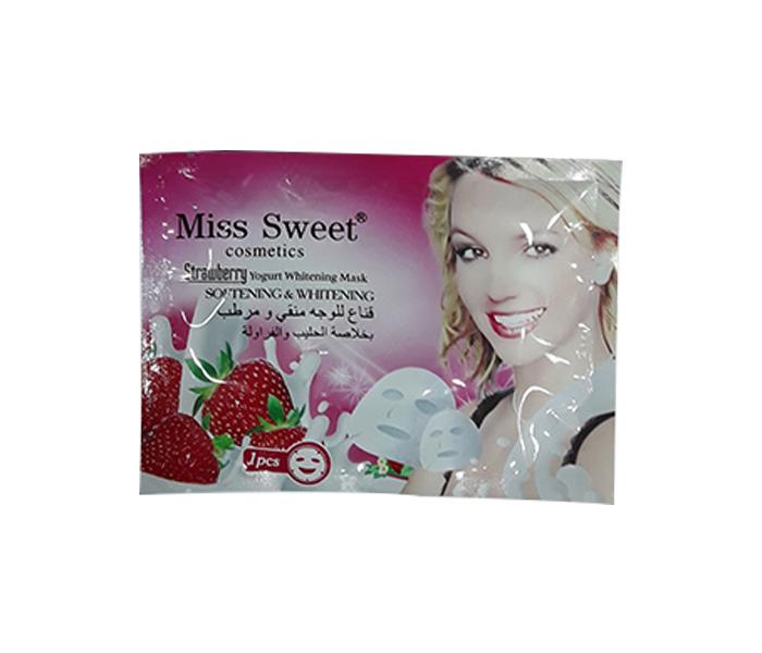 Miss Beauty Strawberry Yogurt Whitening Face Mask - 10 Pieces - Zoom Image 2