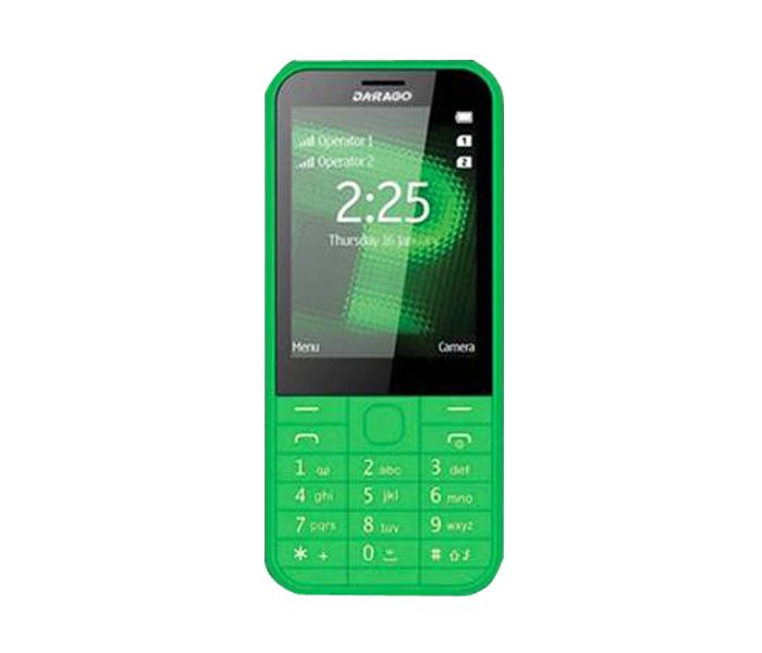 Darago 225 2.8 Inch Dual Sim Camera Mobile with Wireless FM Green - Zoom Image 1