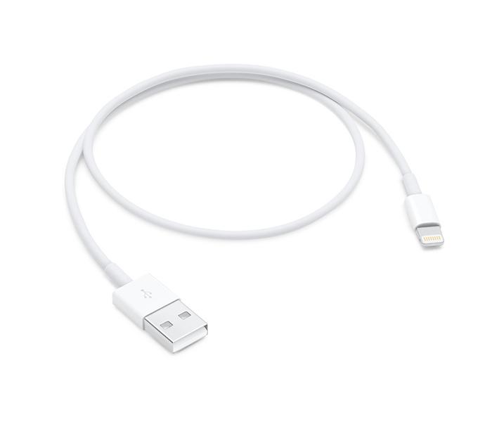 Apple ME291ZM/A 0.5m Lightning to USB Cable - White - Zoom Image 3