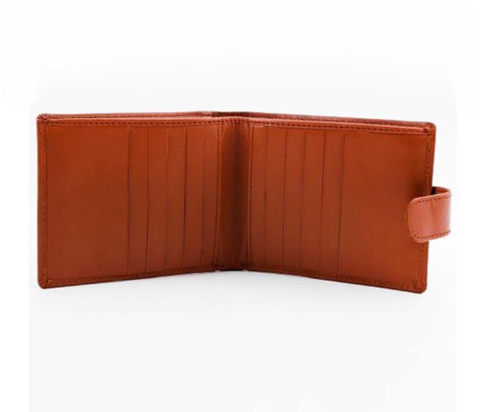 Today&#039;s Fashion Brown Leather Wallet For Men - TF T6 BRN - Zoom Image 3