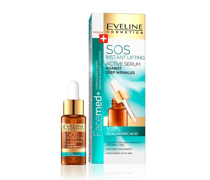 Eveline Cosmetics Instant Lifting SOS Active Serum Against Deep Wrinkles - Zoom Image