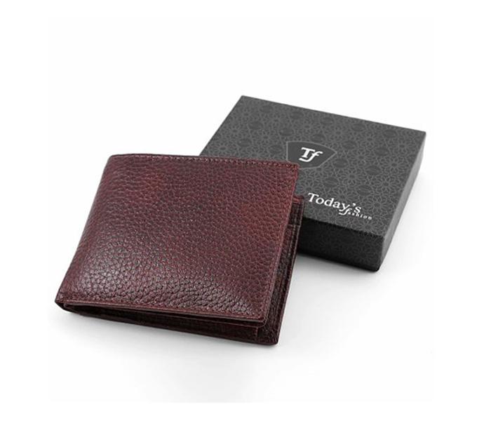 Today&#039;s Fashion Grey Leather Wallet For Men - TF T6 GRY - Zoom Image 3