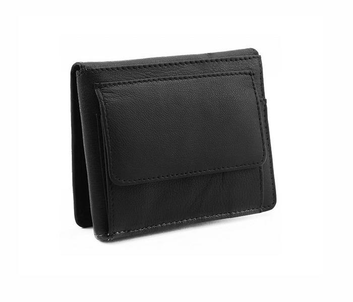 ORLANDO Black Leather Wallet for Men - ORLANDO 219 BLK - Zoom Image 2