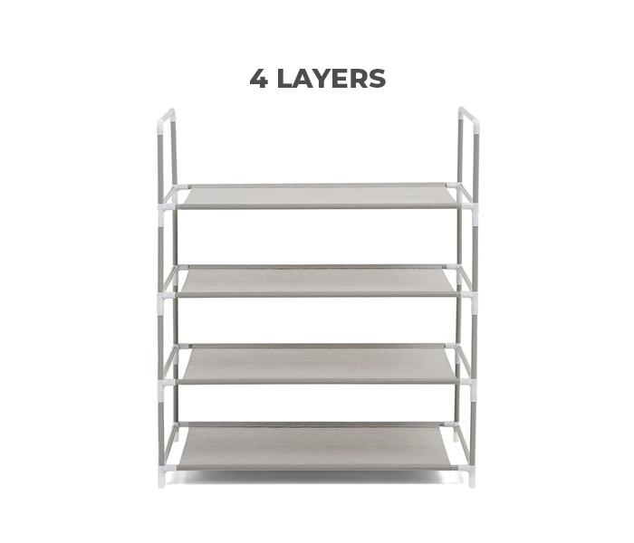 4 Layer Shoe rack ( 12 pairs storage) JA114 - Zoom Image 1