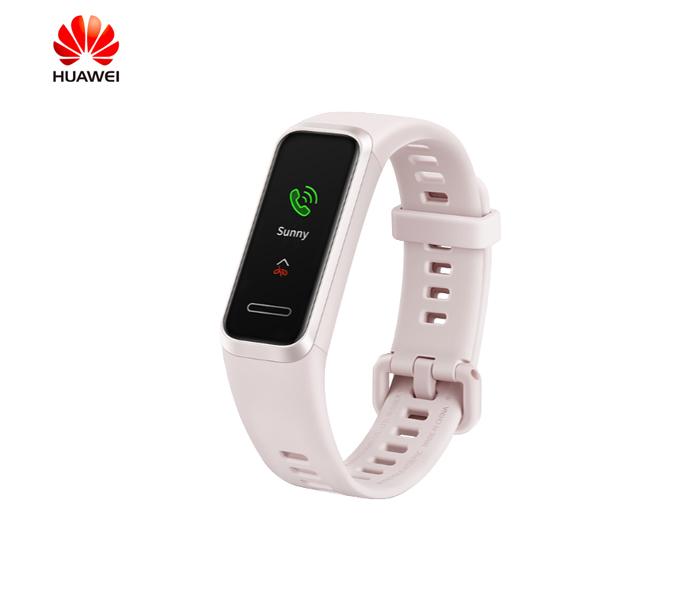 Huawei Band 4 Smartband 2.5D Display with Optical Heart Rate Sensor - Pink - Zoom Image