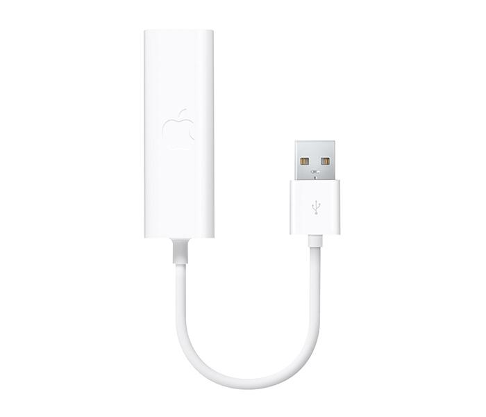 Apple MC704ZM/A USB Ethernet Adapter - White - Zoom Image 2