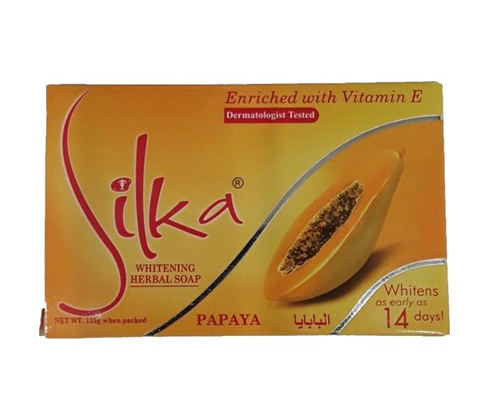 Silka Papaya Soap - 135g - Zoom Image