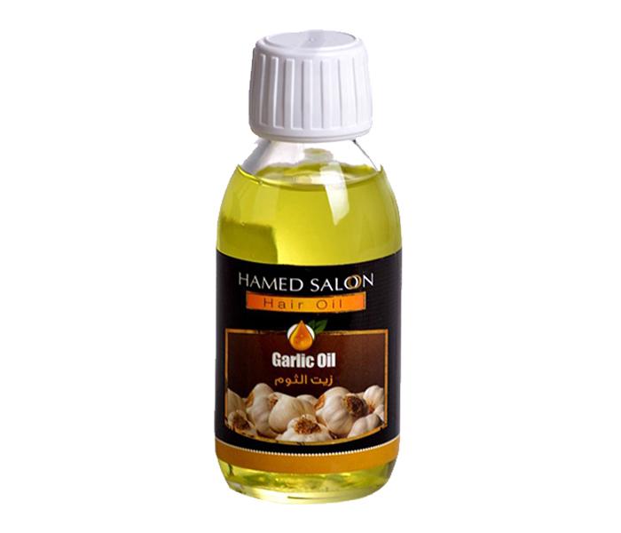 Hamed Saloon Garlic Hair Oil - 125ml, Green - Zoom Image 1