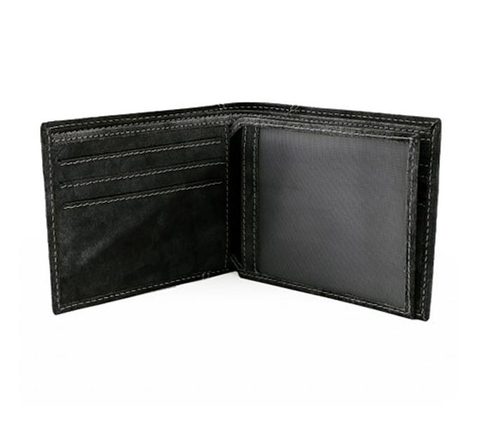 Today&#039;s Fashion Black Leather Wallet for Men - TF 212 BLK - Zoom Image 3