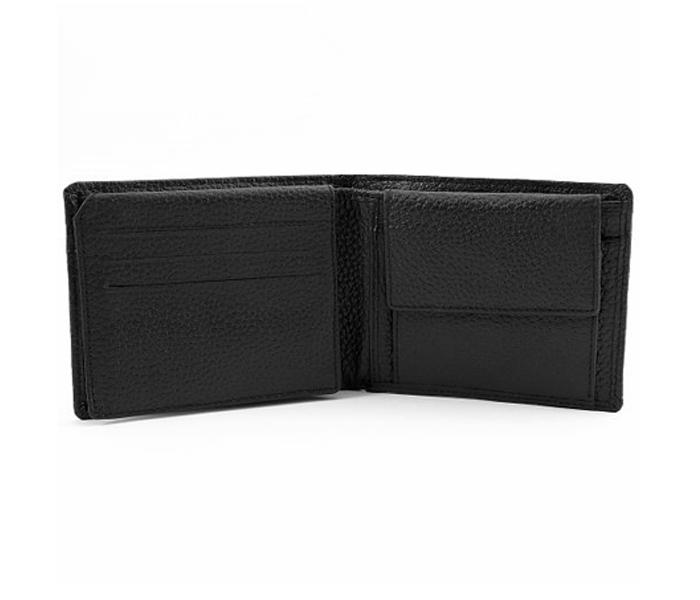 Today&#039;s Fashion Black Leather Wallet For Men - TF T7 BLK - Zoom Image 2