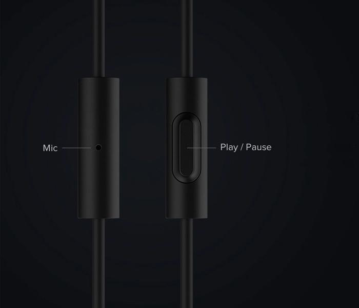 Xiaomi MI Basic in ear Headphones - Matte Black - Zoom Image 4