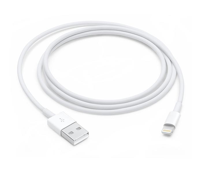 Apple MQUE2ZM/A 1m Lightning to USB Cable - White - Zoom Image 2