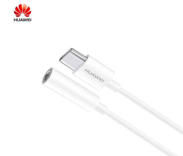 Huawei CM20 USB-C to 3.5 mm Headphone Jack Adapter - White - Zoom Image 2