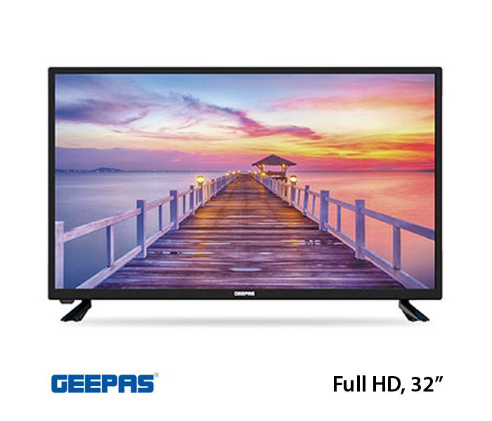 Geepas GLED3219RHD 32 inch FULL HD TV - Black - Zoom Image 1