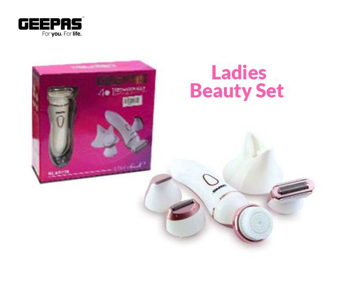 Geepas GLS8718 4-in-1 Rechargeable Ladies Beauty Set - Zoom Image 2