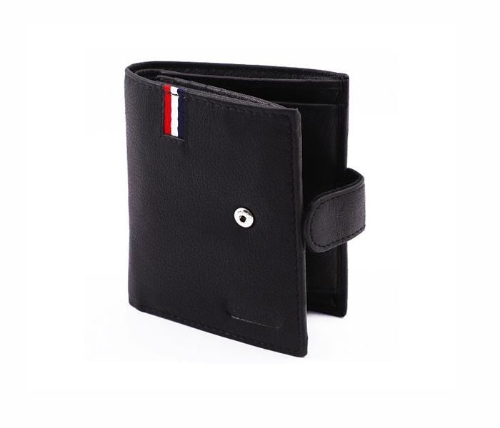 ORLANDO Black Leather Wallet for Men - ORLANDO 220 BLK - Zoom Image 1