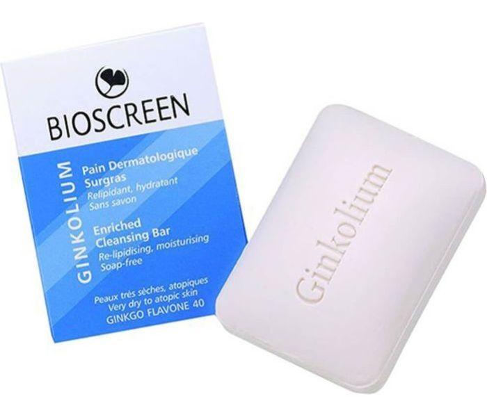 BIOSCREEN N11304948A Ginkolium Enriched Cleansing Bar White 100 g - Zoom Image 2