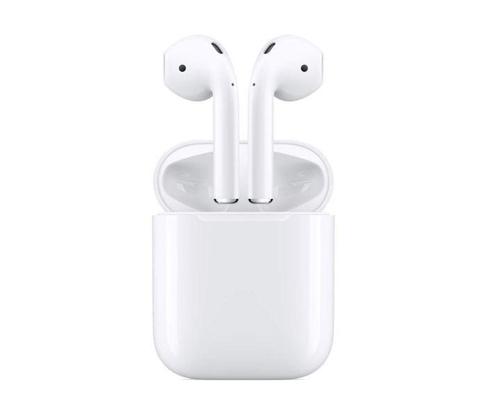 Apple MMEF2CH/A Wireless Airpods - White - Zoom Image 1