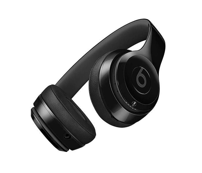 Apple MNEN2ZM/A Beats Solo3 Wireless On-Ear Headphones with Microphone - Gloss Black - Zoom Image 4