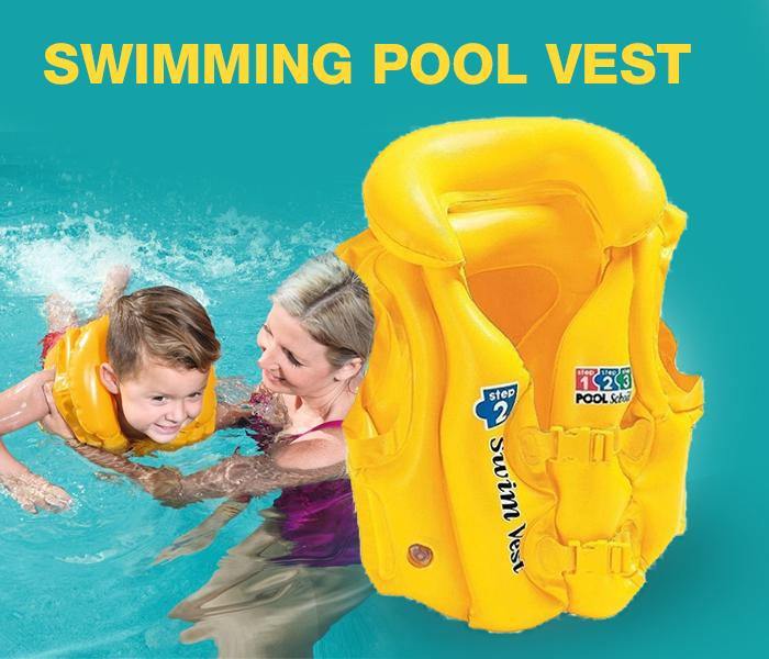 Intex ZX-58660 Deluxe Swimming Pool Vest - Yellow - Zoom Image 4