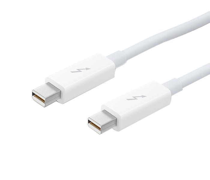 Apple MD862ZM/A 0.5m Thunderbolt Cable - White - Zoom Image 1