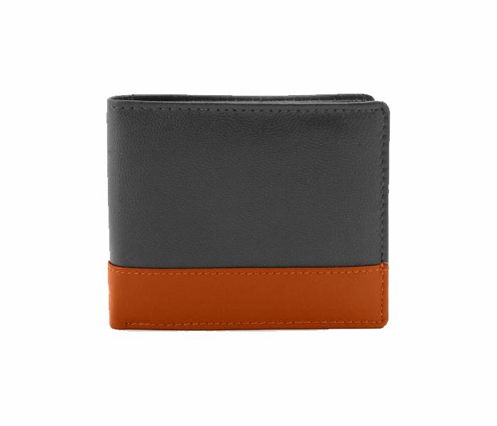 Today&#039;s Fashion Grey Leather Wallet For Men - TF T4 GRY - Zoom Image 2