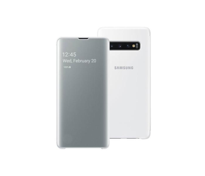 Samsung Mobile Cover S10 Clear View Cover White - Zoom Image 1