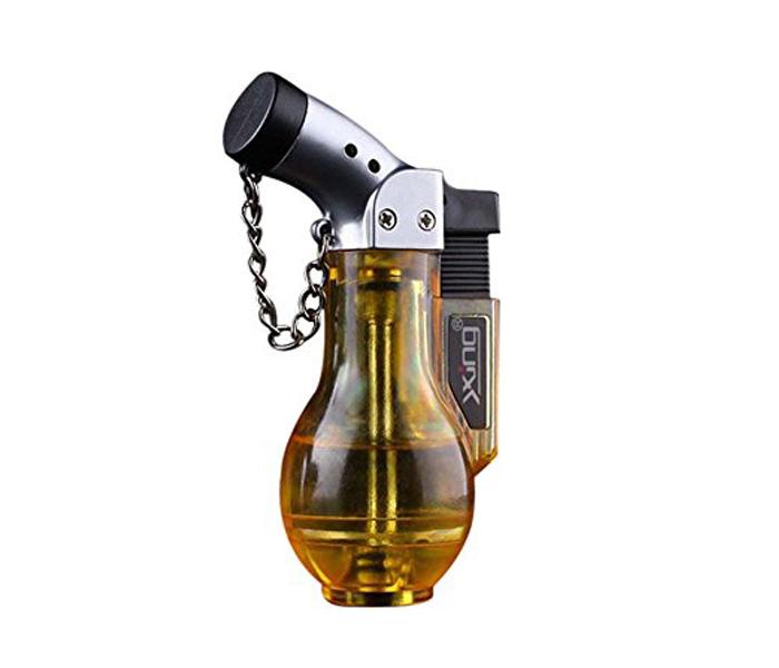 LF 30625 HONGBO JET FLAME TORCH LIGHTER -YELLOW - Zoom Image