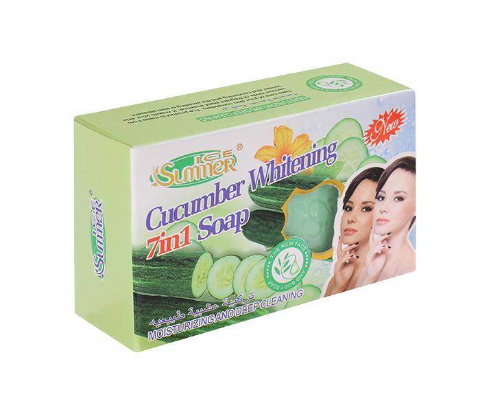 Ice Summer 7-in-1 Cucumber Whitening Soap - 135g - Zoom Image 1