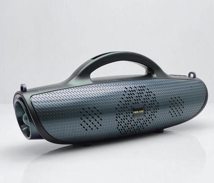 KMS - E83 Portable Bluetooth Speaker - Grey - Zoom Image