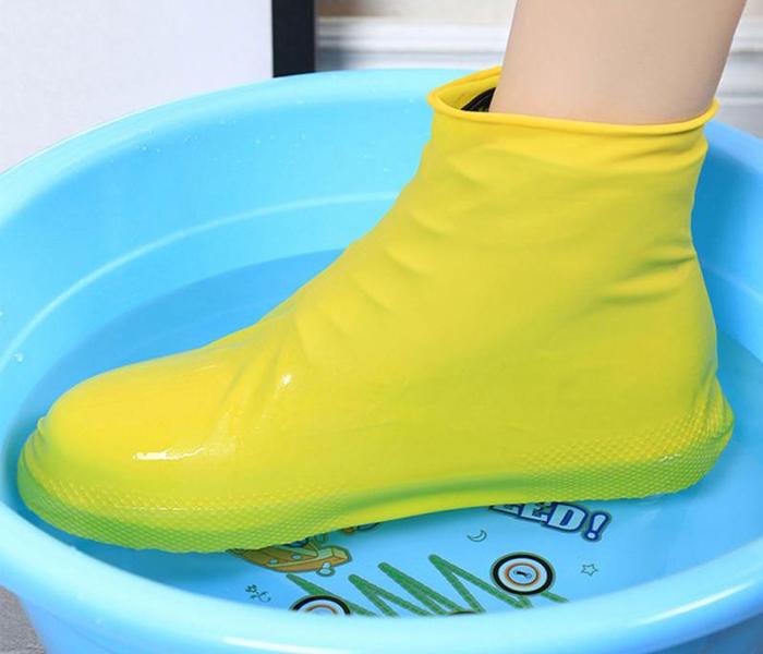 Waterproof Silicone Shoe Cover WPSS-666 - Yellow - Zoom Image