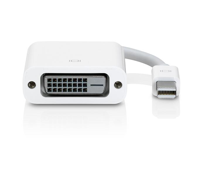 Apple MB570Z/B Mini DisplayPort to DVI Adapter - White - Zoom Image 1