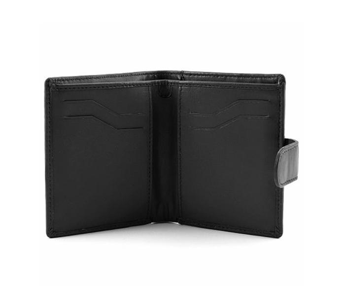 Today&#039;s Fashion Black Leather Wallet For Men - TF T2 BLK - Zoom Image 5