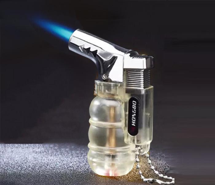 LF K30491 HONGBO Jet Flame Lighter - WHITE - Zoom Image 1