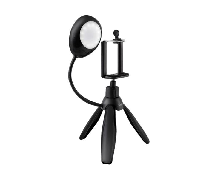 Earldom (ET-ZP15) 360 Degree Rotate Mini Smartphone Tripod with Selfie Lamp - Zoom Image 2