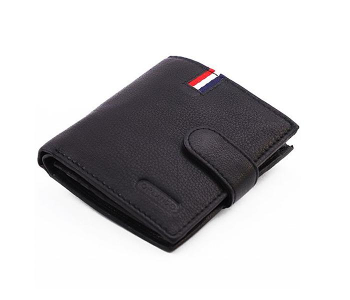 ORLANDO Black Leather Wallet for Men - ORLANDO 220 BLK - Zoom Image 5