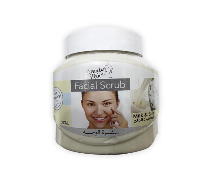 Beauty Skin Facial Milk and Salt Scrub 500ML For Men and Women - Zoom Image